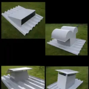 Promotion COLLETER PLAQUE A CHASSIS POLYESTER POUR CHEMINEE DIAM 420