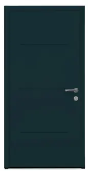 TUBAUTO PORTE ENTREE EUROPRO DECOR 515 DORMANT DE 120MM GRIS Expédition Rapide