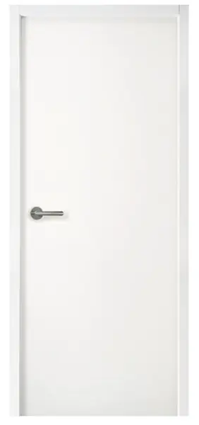 JELDWEN BLOC PORTE AME PLEINE PLANE CHANT DROIT HUISSERIE 88 Réduction