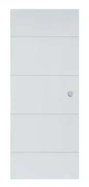 CIB PORTE COULISSANTE ALVEOLAIRE 4 DECORS HORIZONTAUX 2040X8 Certifié