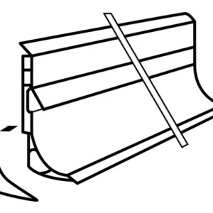 MAINE PEILLEX PROFIL H PVC / EFIPLAN HGB+HGC 3M00 Populaire