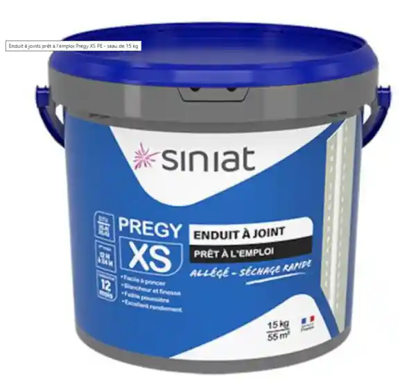 Dernier Modèle ENDUIT PREGY XS BLEU SEAU 4 KG ENDUIT PDP STD PRET EMPLOI SE