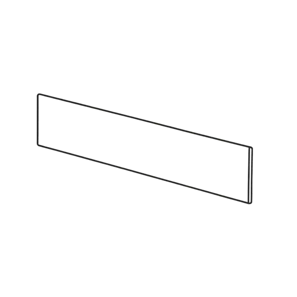 Bon Marché ODYSSEE PLINTHE TITAN BLANC 8X45