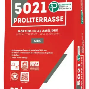 Meilleur Choix LANKO 5021 PROLITERRASSE BEIGE 25KG