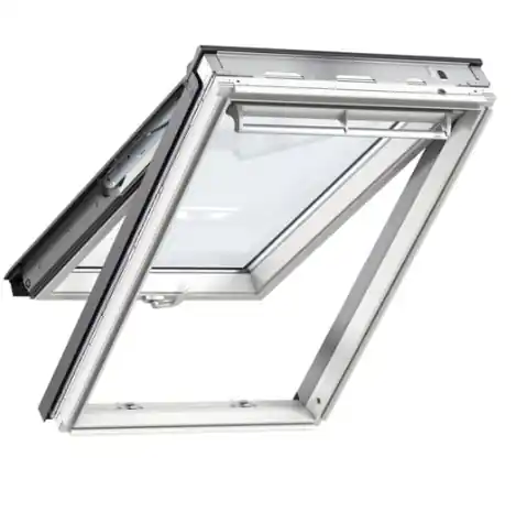 Meilleur Choix VELUX GPL MK06 2057 FENETRE A PROJECTION TOUT CONFORT WHITEF