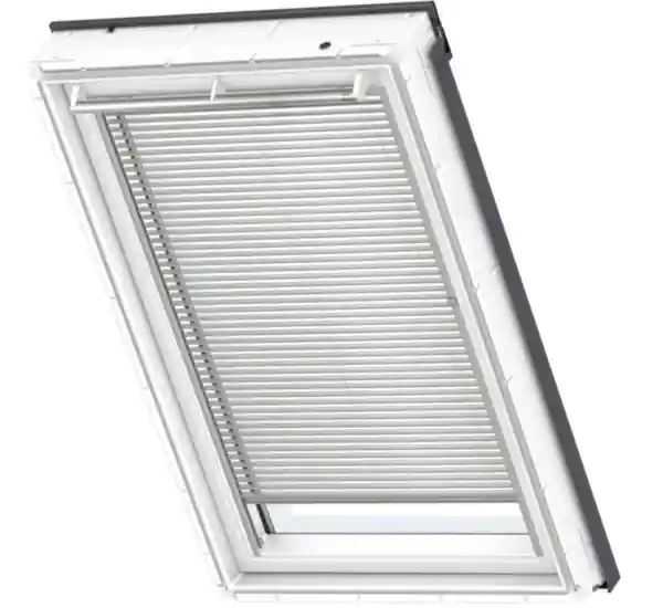 Seulement Aujourd'hui VELUX PAL CK04 7001S STORE VENITIEN MANUEL EN ALUMINUM BLANC