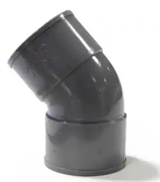 Expédié Aujourd'hui COUDE PVC 87°30 FEMELLE/FEMELLE A40 FITT