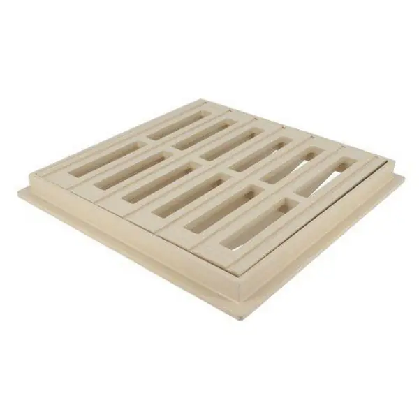 GRILLE SOL AVEC CADRE 25X25 GRC25S Prix Cassé