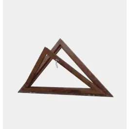 Prix Promo Houteau ouvrant en bois exotique, 60 x 75 cm