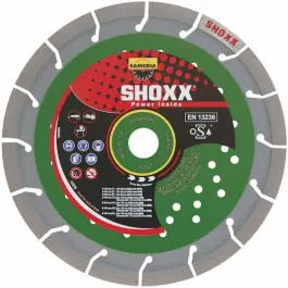 Kit 3 Disques Diamant Maçonnerie SHOXX ø125 + Meuleuse d‘angle AGR100 Meilleur Choix