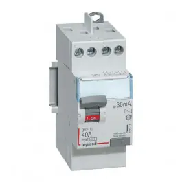 Interrupteur Différentiel 40A Type AC 30mA 230V 2P, Legrand 411611 Acheter En Ligne