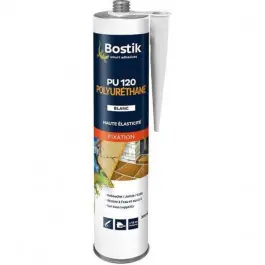 Commande En Gros Mastic Colle Polyuréthane Blanc Bostik PU120 Multi-Travaux 300 ml