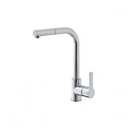 Mitigeur Evier avec Douchette Eurosanit Gangechrome Chrome GAN13300B Meilleure Vente