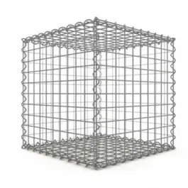 Gabion Cubique 100x100x100 cm fil 4 mm maille 5x5 cm 6 faces Commander Vite
