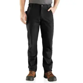 Authentique Pantalon de Travail Carhartt Steel Double Front 103160 Black