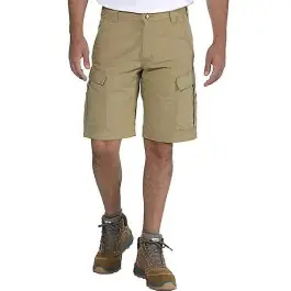 Short de Travail Carhartt Rigby Rugged Cargo 103543 Dark Khaki Dernier Modèle