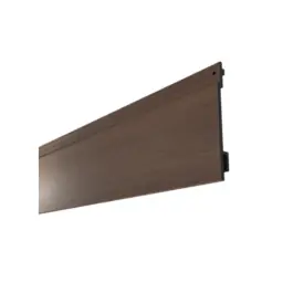 Usine Directe Lame de Bardage PVC MEP Isocel 166 mm Nature Brun, 5 m