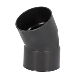 Coude PVC à Coller F-F NF 30° Nicoll Hometech® Anthracite, ⌀100mm Promotion