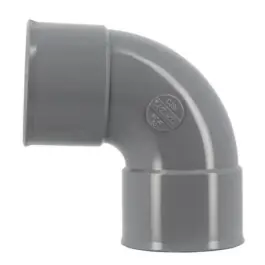 Paiement Sécurisé Coude PVC à Coller NF Femelle-Femelle 87°30 Nicoll CJ88 Anthracite, ⌀50mm
