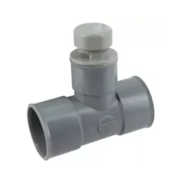 Té Anti-vide PVC à Coller Femelle-Femelle NF Nicoll ATVH Gris, ⌀40mm Remise