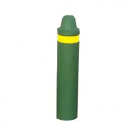 Commander Vite Borne anti-stationnement caoutchouc, D 18.5 cm, H 91 cm couleur verte