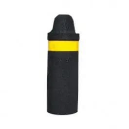 Borne anti-stationnement caoutchouc, Diam 18,5 cm, H 60 cm noire Achetez Aujourd'hui