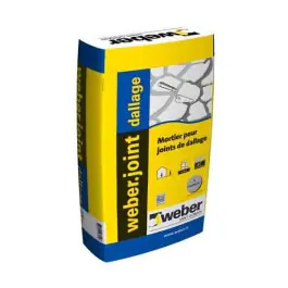 Jusqu'à Épuisement Des Stocks Mortier Joint Dallage et Pierres Naturelles Weberjoint 25 kg