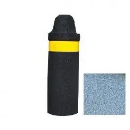Borne anti-stationnement caoutchouc, Diam 18,5 cm, H 60 cm grise Expédié Aujourd'hui