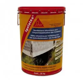 Super Prix Enduit bitumineux anti termite SIKA Igolatex seau de 20 kg