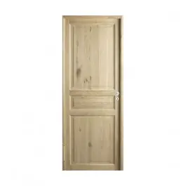 Bloc Porte Cuivre 100% chêne 204x83cm Huisserie FDC 52/77mm Gauche Prix Cassé