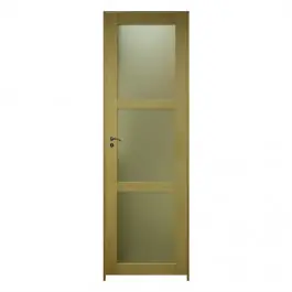 Bloc porte Chêne Ken 3 Vitrages 204x83 cm poussant Droit Paiement Sécurisé