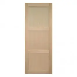 Remise Porte intérieure Bois exotique Tokyo 3 Panneaux 204x73 cm
