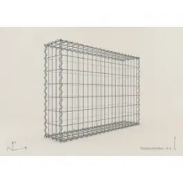 Gabion Rectangulaire 100x70x20 - fil 4 mm - maille 5x5 cm Affaire À Saisir