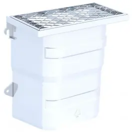 Prix Réduit Courette d‘aération 40x40 ACO Grille acier caillebotis 30x30