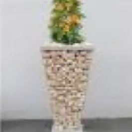 Achat Immédiat Gabion Trapèze pour plantation - 108x52x52 cm