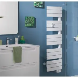Sèche-Serviettes Thermor Allure Etroit avec soufflerie, Blanc Produit De Marque