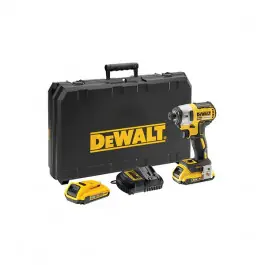 Seulement Aujourd'hui Visseuse à Chocs Dewalt XR Brushless 18V 2Ah 2 Batteries, DCF887D2