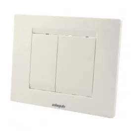 Plaque de Commande WC Wirquin Essentiel Blanc 55720347 Promotion Saisonnière