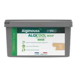 Peinture Anti-chaleur pour Toiture Algicool Roof Rouge 1001, 15L Haute Qualité