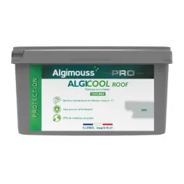 Peinture Anti-chaleur pour Toiture Algicool Roof Zinc, Seau de 15L Prix Réduit