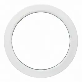 Acheter En Ligne Oeil de boeuf fixe en PVC, ovale 65 x 50 cm