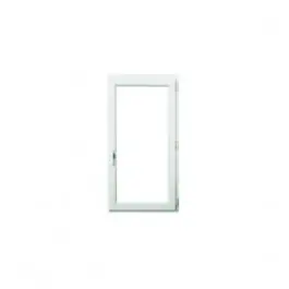 Fenêtre PVC 1 Vantail 75 x 60 cm Blanc, Tirant Droit Vente Flash