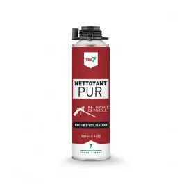 Nettoyant pour Pistolet à Mousse PU Tec7 Pur Aérosol 500ml Offre Limitée