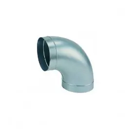 Coude 90° VMC Galva Standard Diam 125mm Atlantic C 125-90 523521 Certifié