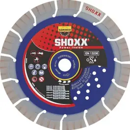 Dernière Chance Disque Diamant Granit Shoxx GT 17 Power Samedia ⌀ 300mm x 22,23mm