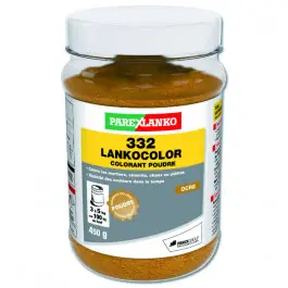 Achat Immédiat Colorant Ocre 332 Lankocolor Mortiers Ciments ParexLanko, 450 g