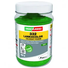 Remise Colorant Vert 332 Lankocolor Mortiers Ciments ParexLanko, 900 g