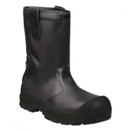 Authentique Bottes de Sécurité Cuir DeltaPlus Samara Noir S3 SRC