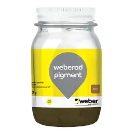 Colorant en Poudre Béton Weberad Pigment Brun 700g Réduction