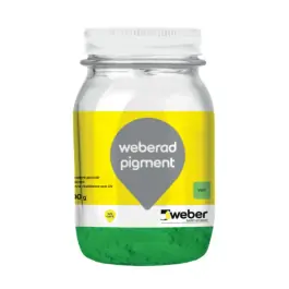 Colorant en Poudre Béton Weberad Pigment Vert 600g Petit Prix
